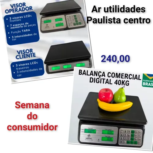 Balança comercial digital 40kg