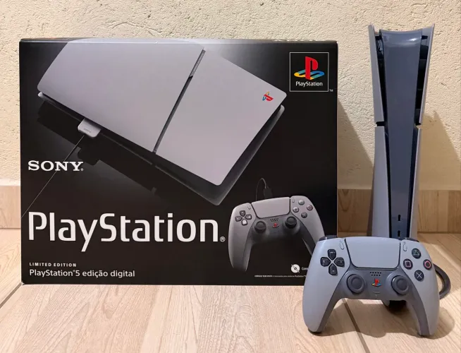 PlayStation 5 slim 1TB edição 30 anos novo com caixa 