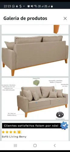 Sofa living beny