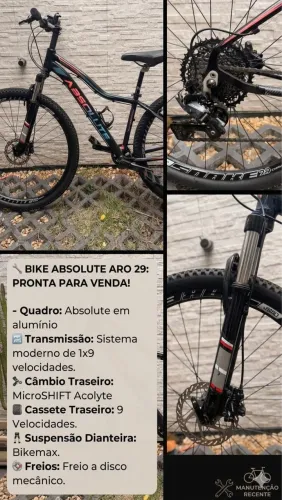 Bicicleta Absolute Aro 29