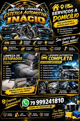Limpeza de estofados , lavagem automotiva a domicílio 