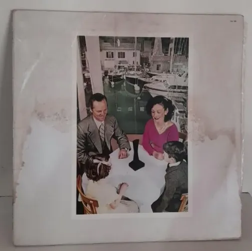 Lp - Led Zeppelin - Presence - Capa Gatefold - Com Leves Manchas E Falhas