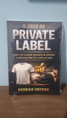 Livro O Jogo do Private Label -Rodrigo Oberon 