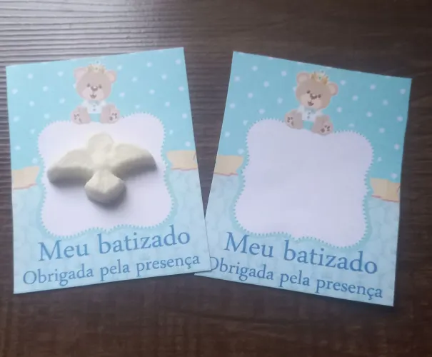 Lembrancinha para batizado, chá de bebê