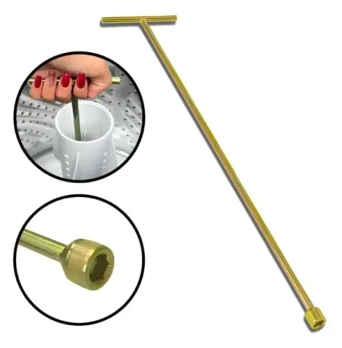  Chave T 10mm Longa 62cm Para Maquina De Lavar