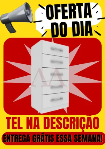 Cômoda 5G Entrega Grátis em Salvador -Paga ao Receber- Tel na descrição Fique informado