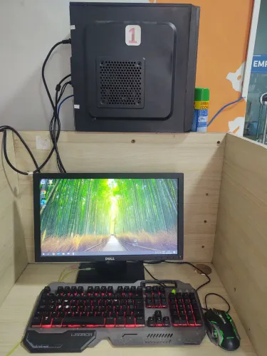 Intel core i5 - MONITOR, CPU, TECLADO E MOUSE - 3.10 ghz, 4 gb de RAM, SSD de 128gb