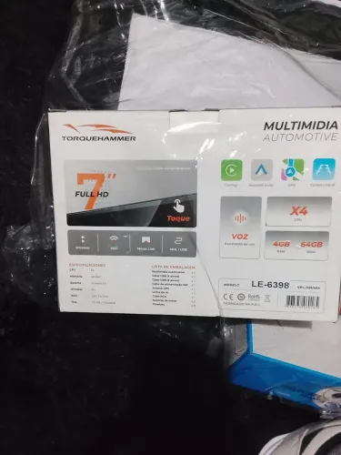 Multimídia automotivo som completo para carro , câmera