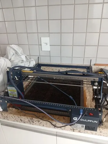 Máquina Corte Laser 20W Sculpfun + brindes