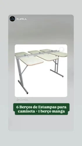 Mesa estamparia Silkscreen