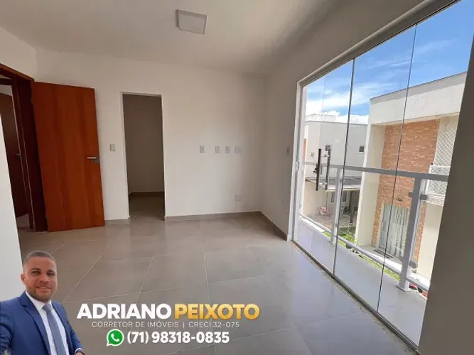 Apartamento a venda com fino acabamento e segurança em condomínio fechado em Lauro Freitas