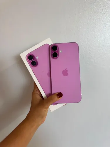 iPhone 16 Plus rosa todo original 