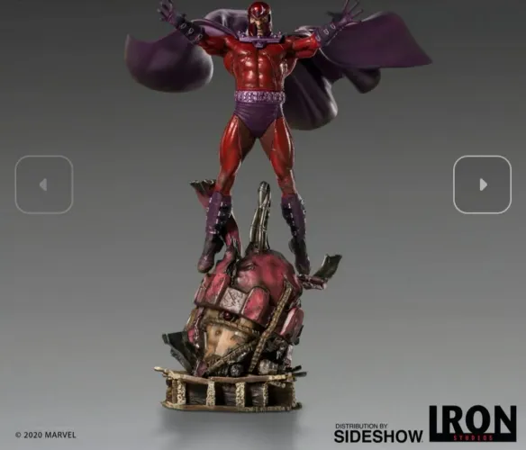 Diorama Magneto Deluxe Iron Studios X-Men
