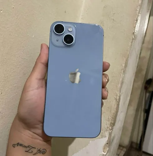 Vendo ou troco iPhone 14 azul