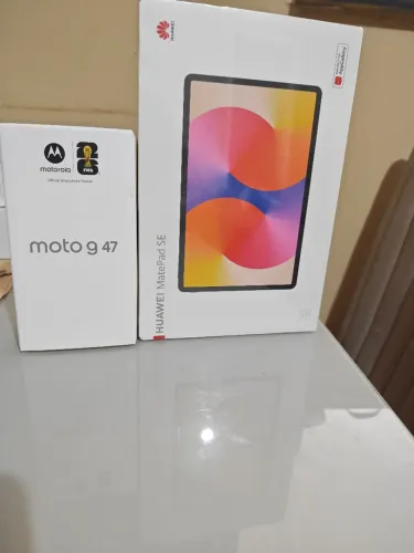 MOTO G47 4/256 E HUAWEI MATE PAD 4/128 LACRADO