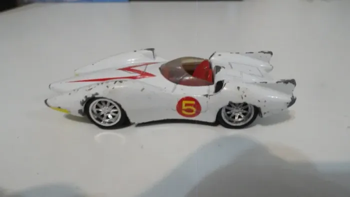 speed racer mach 5 jada SUCATA veja para restauro ou para diorama leia anuncio