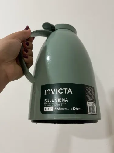 Garrafa invicta bule Viena verde 1L