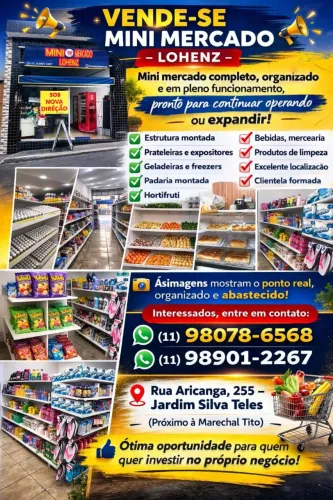 Mini Mercado à Venda