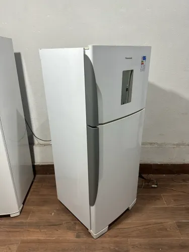 Geladeira Panasonic 435 litros novíssima c manual painel digital;:Entrego