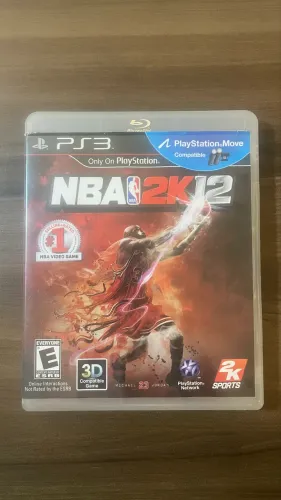Jogo NBA 2K12 - PS3 (PlayStation 3) | Original, Completo com Manual
