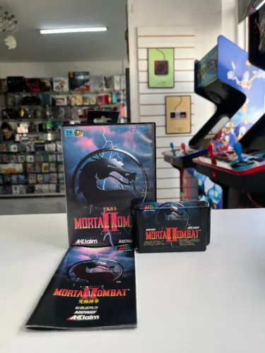 JOGO MORTAL KOMBAT 2 (JPN) NA CAIXA SEMINOVO - MEGA DRIVE