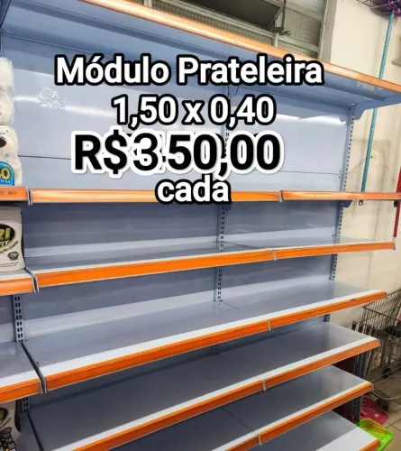 Gôndolas Módulos Prateleiras Comercio