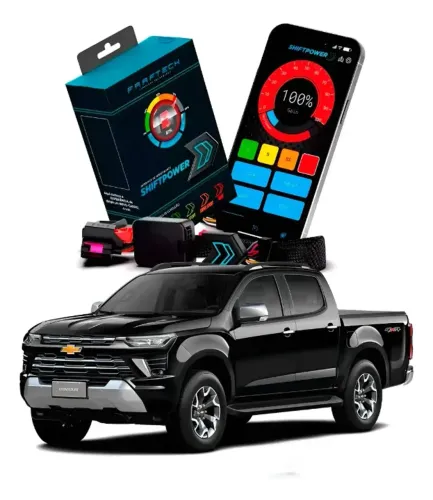 Modulo Acelerador Pedal Shiftpower Faaftech BLUETOOTH APP P/ S10 2007 A 2026