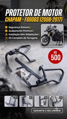 Protetor de motor F800GS (2008 - 2017)