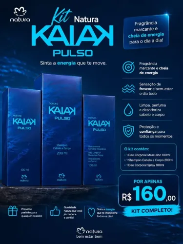 Kit natura masculino