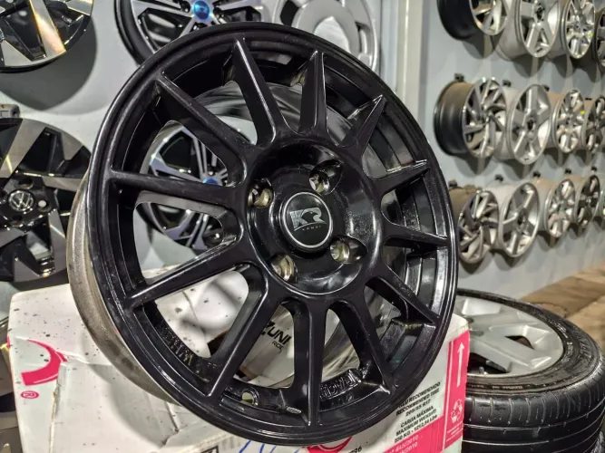 Rodas aro 14" Esportivas Ford/Pegeout 4x108- Aceito Cartão