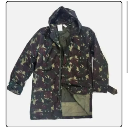 Parka camuflada exército