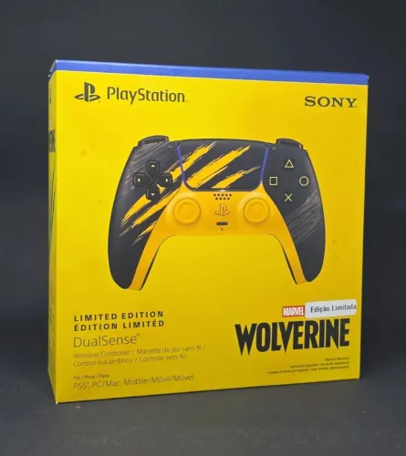 Disponível Dualsense Wolverine limited edition