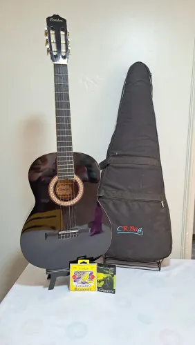 KIT VIOLÃO + CAPA + CORDAS