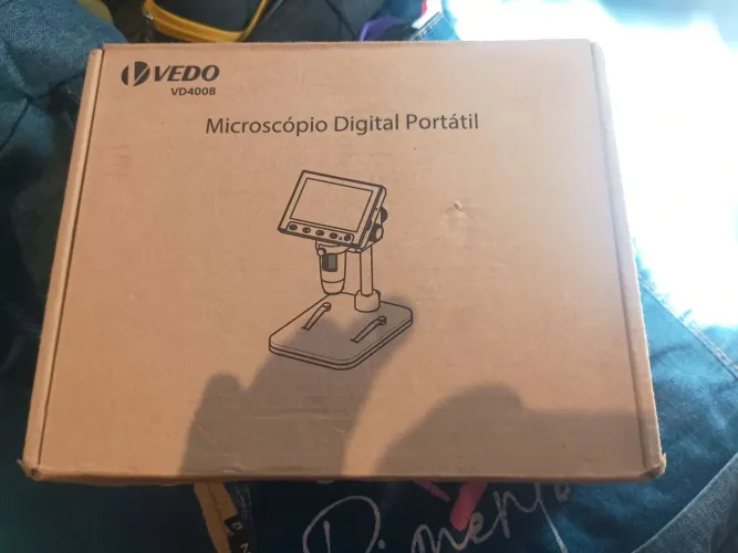 Microscópio digital portátil vedo vd4008