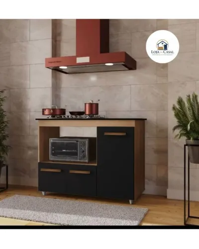 Bancada Cooktop 4 e 5 bocas 