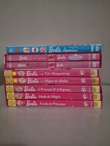 DVDs originais da Barbie