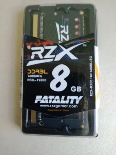 Memória 8 gb ddr3 L para Notebook rzx 1600Mhz