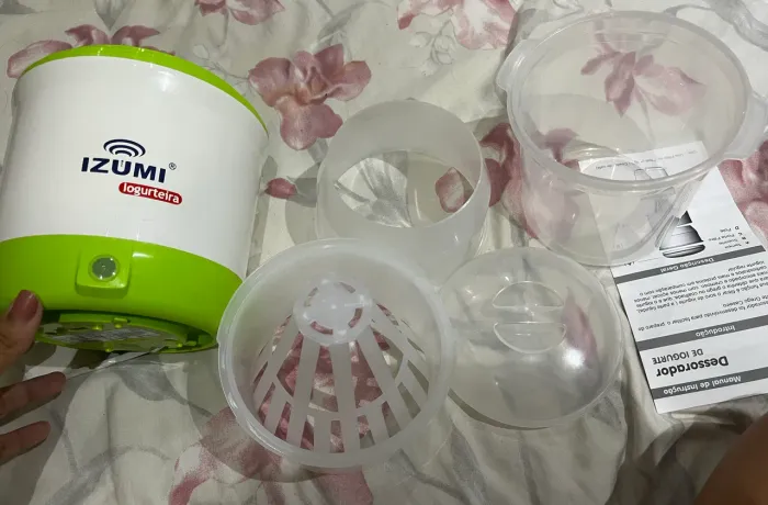 Iogurteira Elétrica + Dessorador Iogurte Grego Izumi