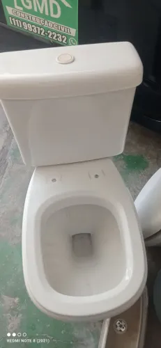 Vaso sanitário Caixa acoplada