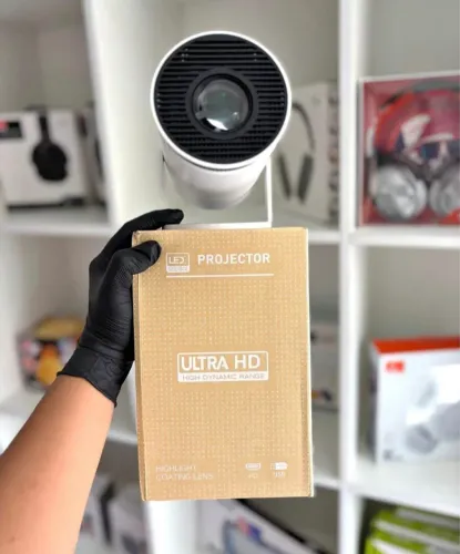 Mini Projetor Smart HY300 - Qualidade e Diversão em Grande Tela