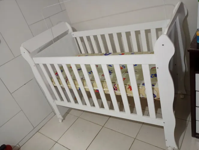 Berço Americano que vira cama