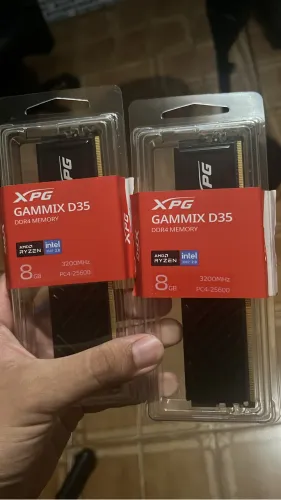 2x memória xpg 8gb DDR4