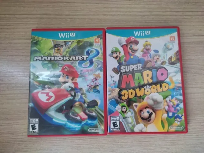 Super Mario 3d World + Mario Kart 8 - Wii U