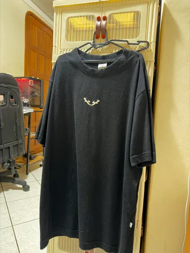 Camiseta barra crew garça