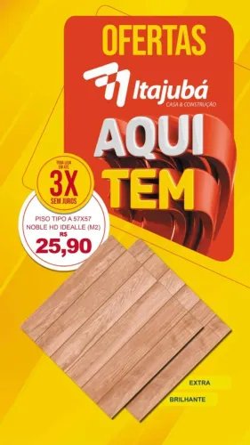 PISO TIPO A 57X57 NOBLE HD IDEALLE [M2]