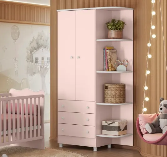 Guarda roupa Infantil Doce sonho