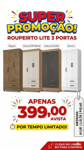 ROUPEIRO LITE 3P 