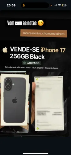 IPHONE 17 LACRADO