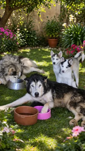Husky Siberiano