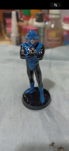 MINIATURA FLASH LANTERNA AZUL EAGLEMOSS